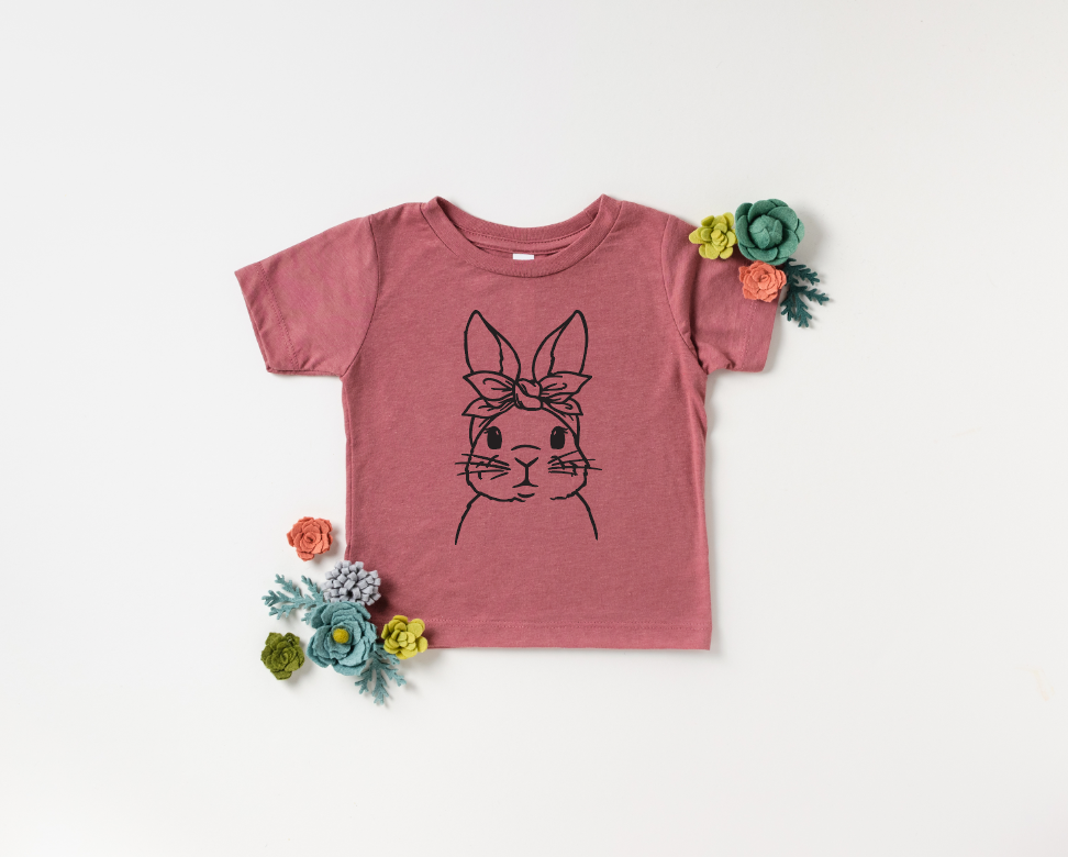 Easter Girl Bunny Tee