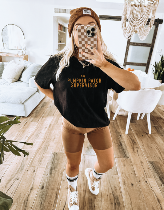 The Pumpkin Patch Supervisor Tee