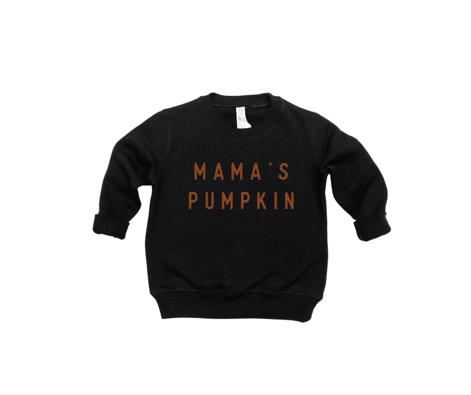 Mama's Pumpkin - Fall Pullover(See matching Mom!)