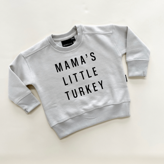 Mama's Little Turkey Child Comfort Crewneck