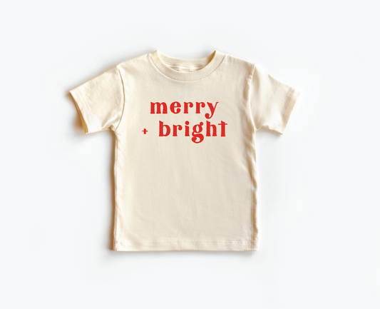 merry + bright  Tee