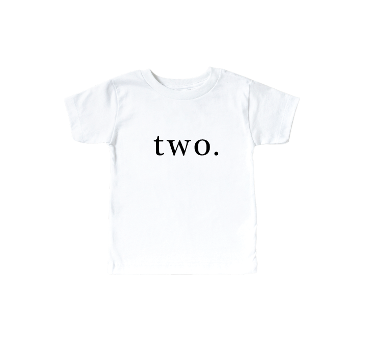 Two. - Birthday Tee