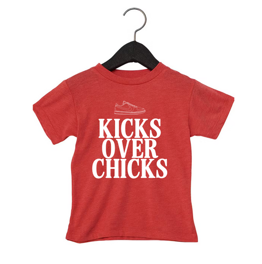 Kicks Over Chicks NEW Tee