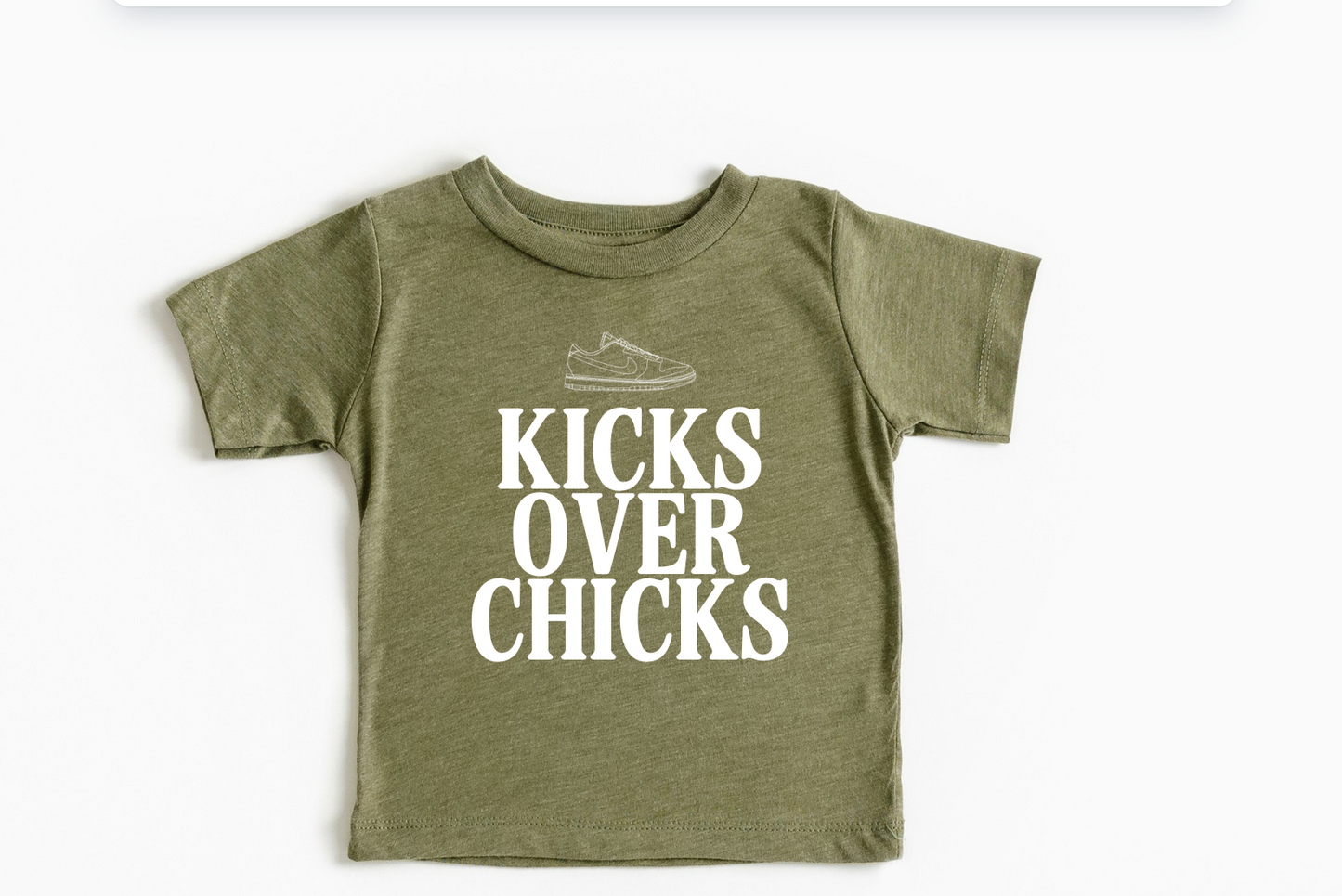 Kicks Over Chicks NEW Tee