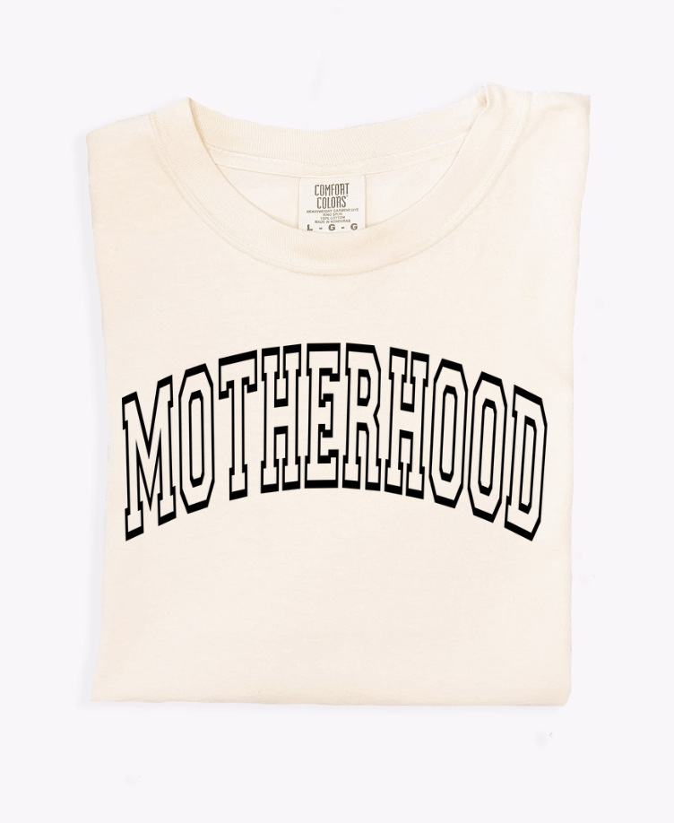 Motherhood Varsity Tee
