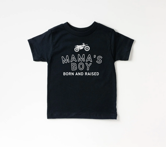 Mama's Boy Born & Raised Tee