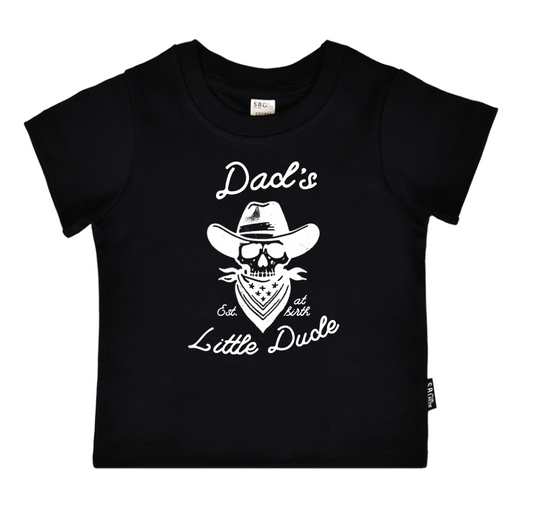 Dad's Little Dude Cowboy Tee/Pullover
