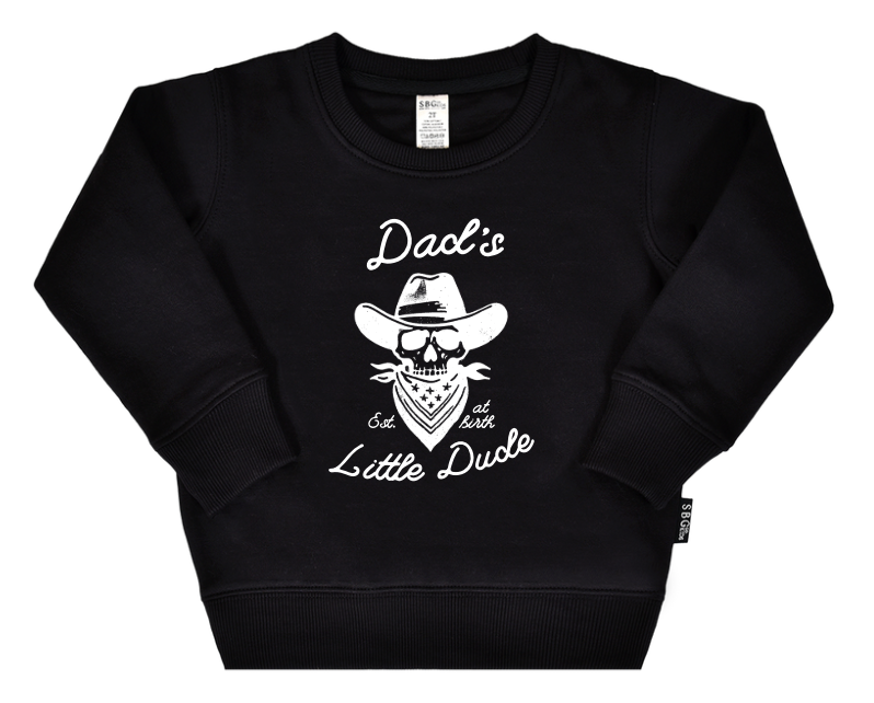 Dad's Little Dude Cowboy Tee/Pullover
