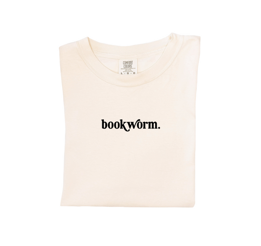 Bookworm Minimal Tee