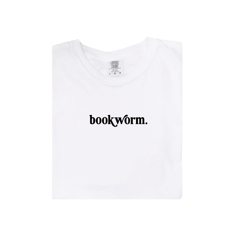 Bookworm Minimal Tee