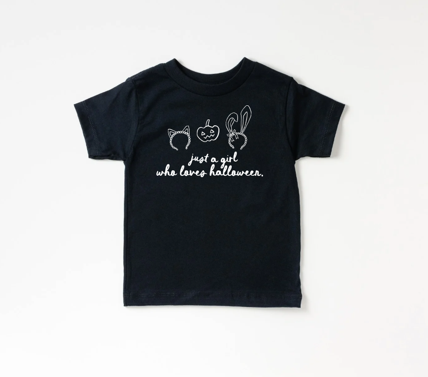Just a girl who loves Halloween Kids/Youth Tee