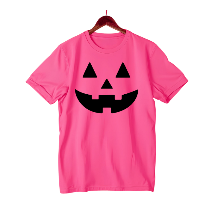 Jack-o-Lantern Girly Tee or Pullover - Womens