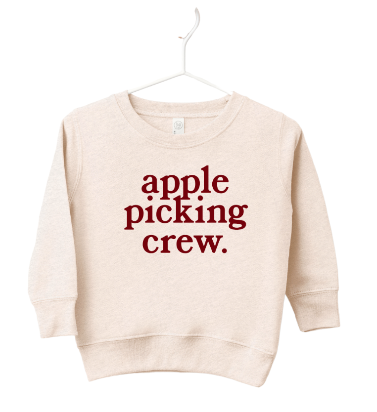 Apple Picking Crew Sweatshirt