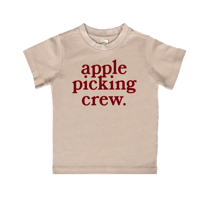Apple Picking Crew Kids Tee
