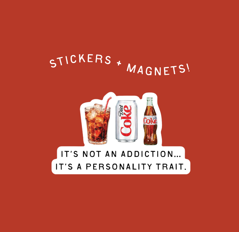 Diet Coke Sticker or Magnet