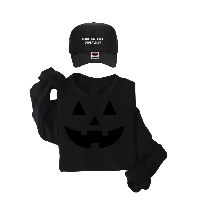 Neutral Jack-O-Lantern Pullover