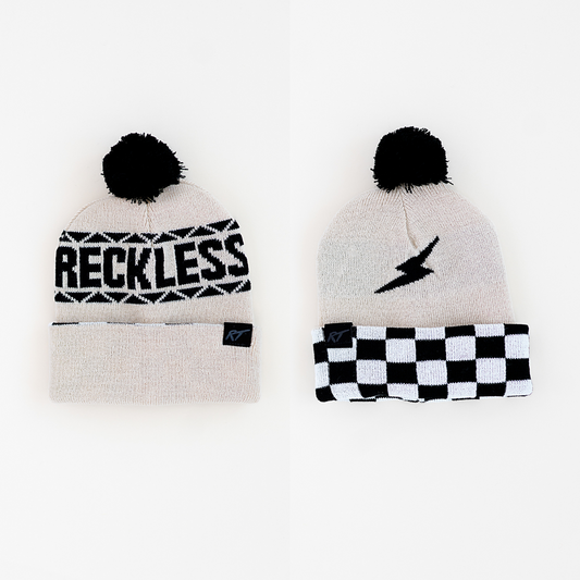RECKLESS REVERSIBLE TODDLER BEANIE