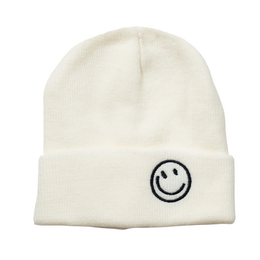 Bee Happy - Off White