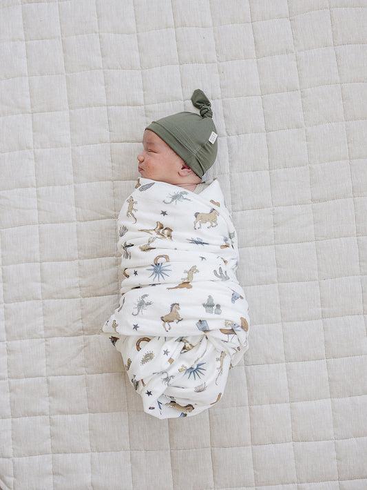Desert West Luxe Fleece Swaddle