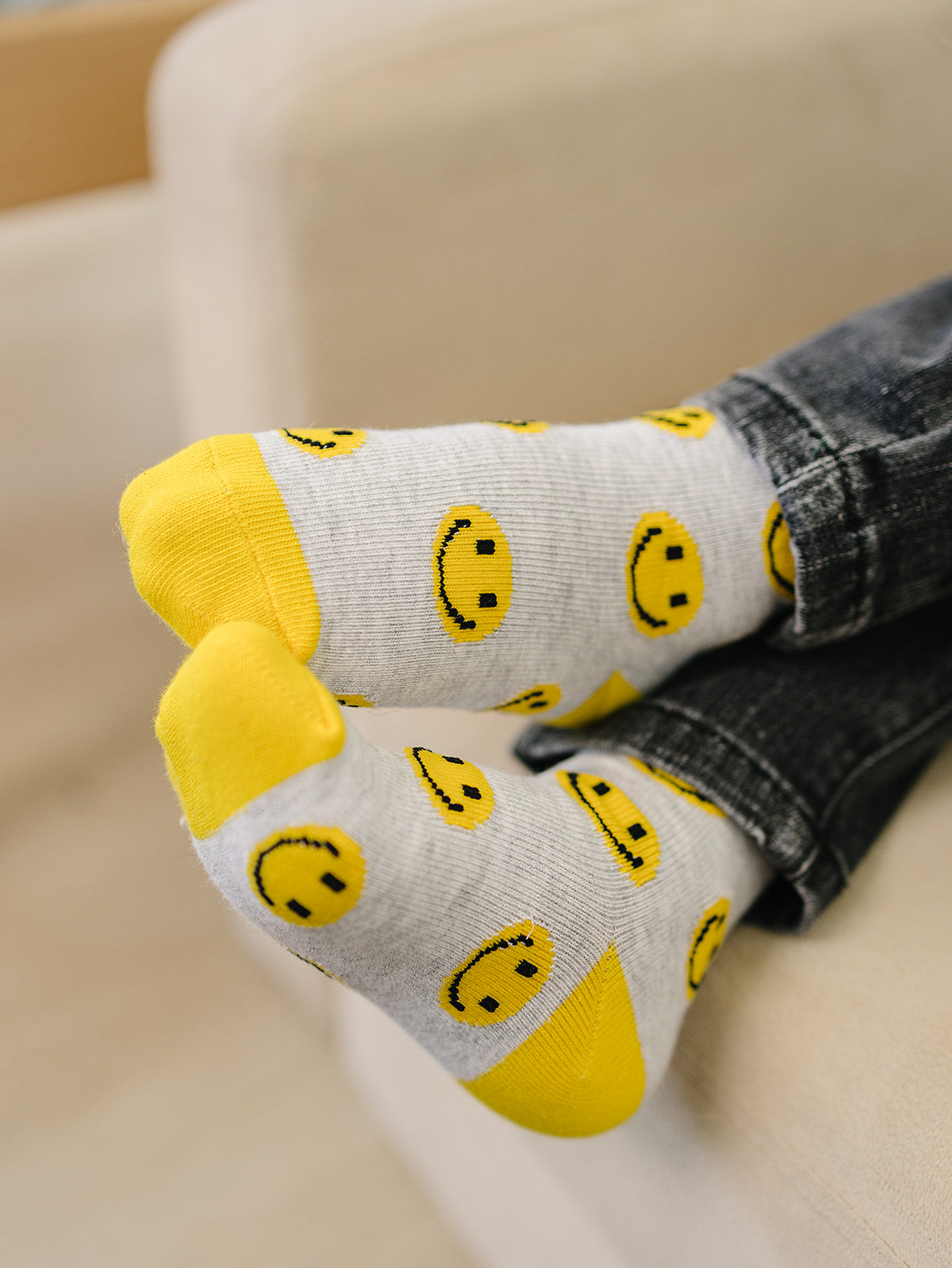Smiley/Peace Socks 2 Pack