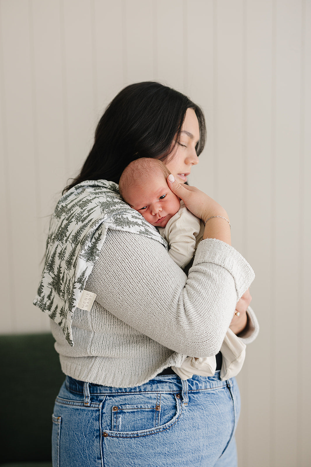 Forrest Muslin Burp Cloth