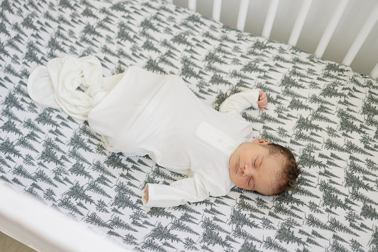 Forrest Muslin Crib Sheet
