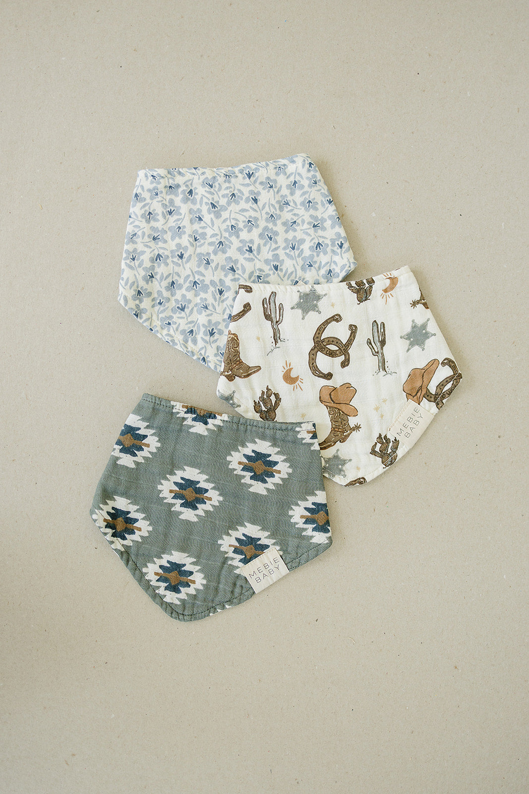 Southwest Aztec Classic Muslin Bib