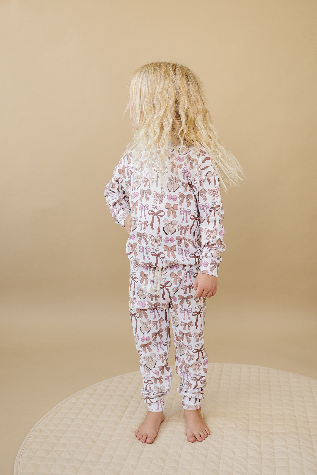 Jogger Set | Mocha Bows