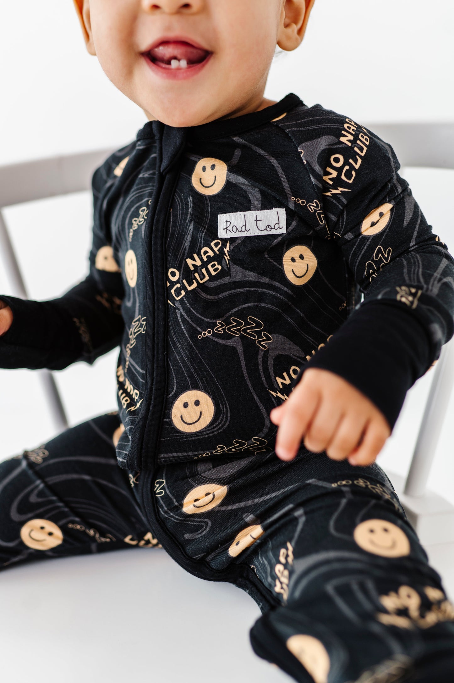 BAMBOO ONESIE - NO NAP CLUB