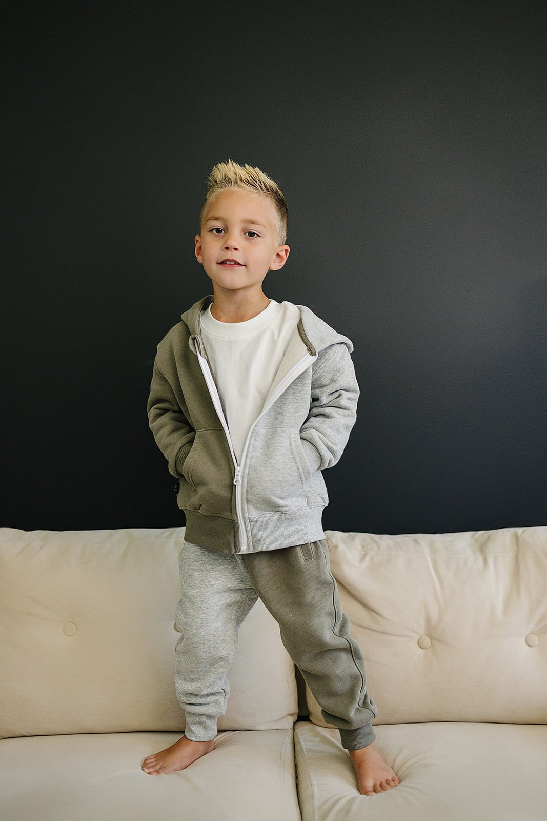 Dusty Zip Up Jogger Set