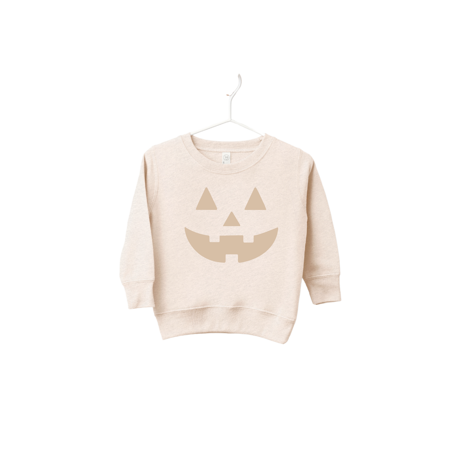 Neutral Jack-O-Lantern Baby/Kids Pullover