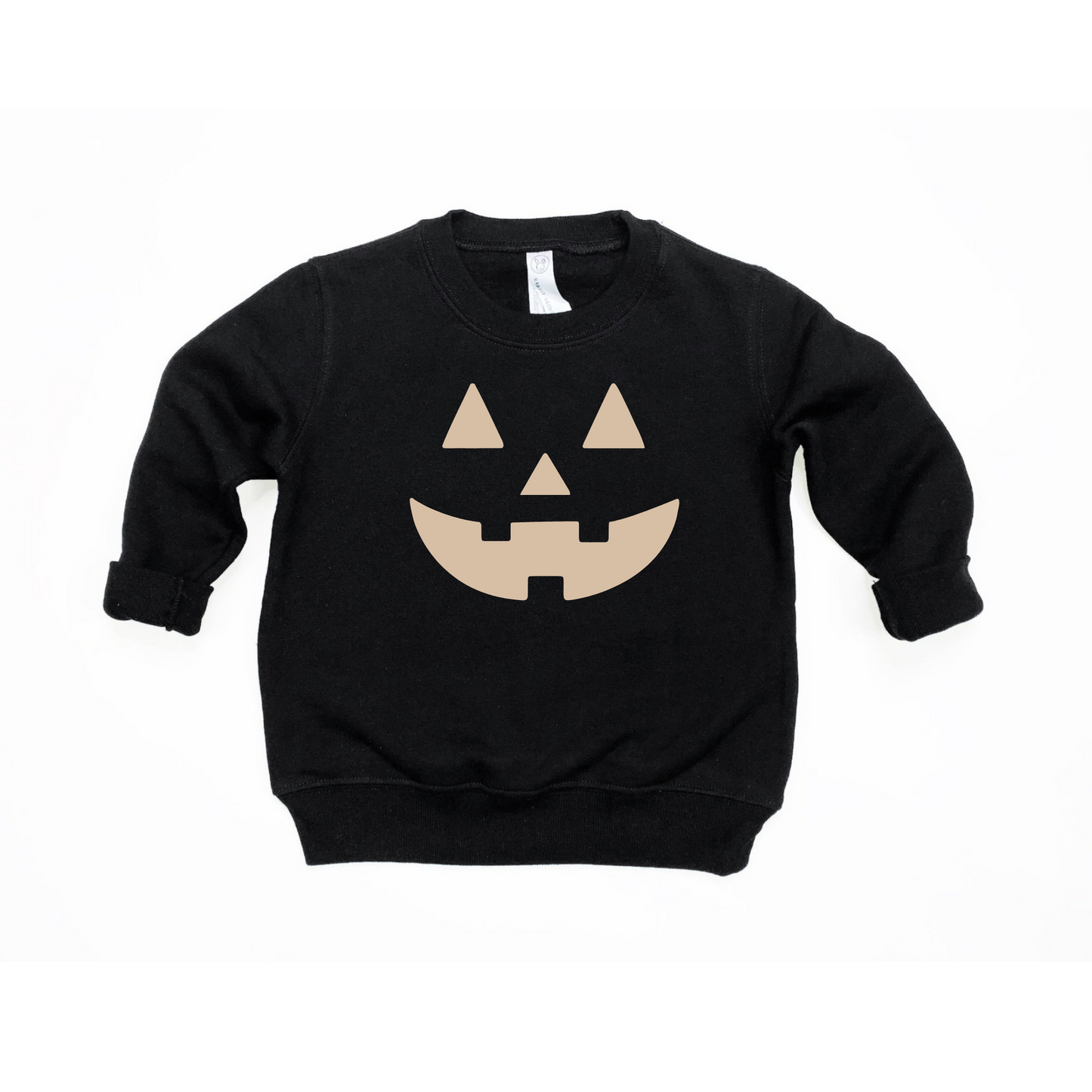 Neutral Jack-O-Lantern Baby/Kids Pullover