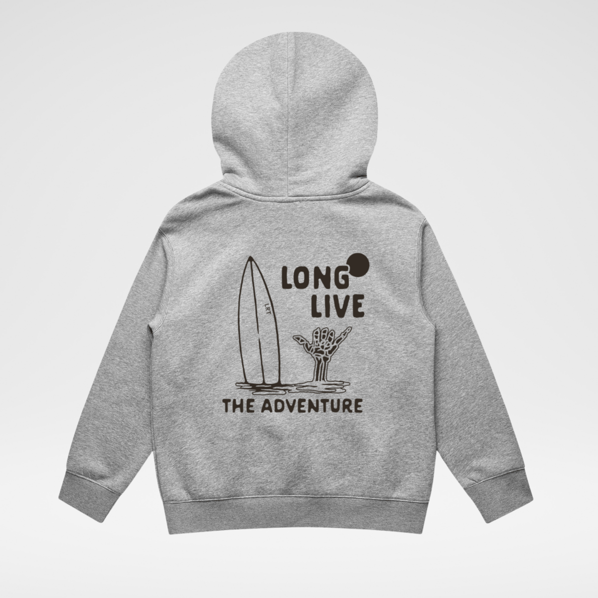 THE LONG LIVE HOODIE - RECYCLED HEATHER GRAY