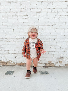 Attitude for Gratitude Bubble Romper