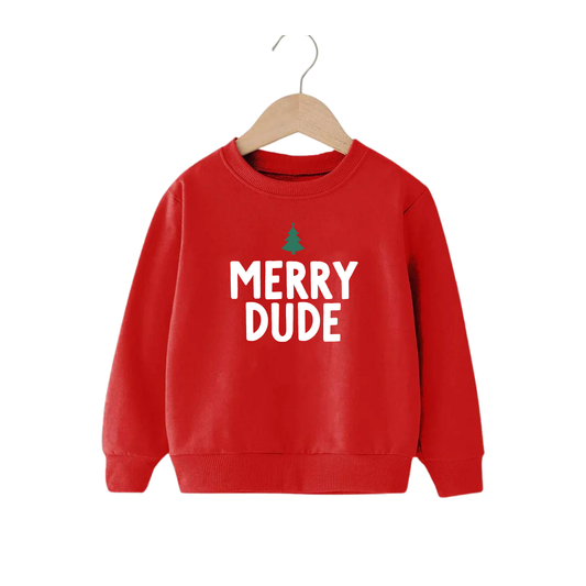 Merry Dude Tree Pullover