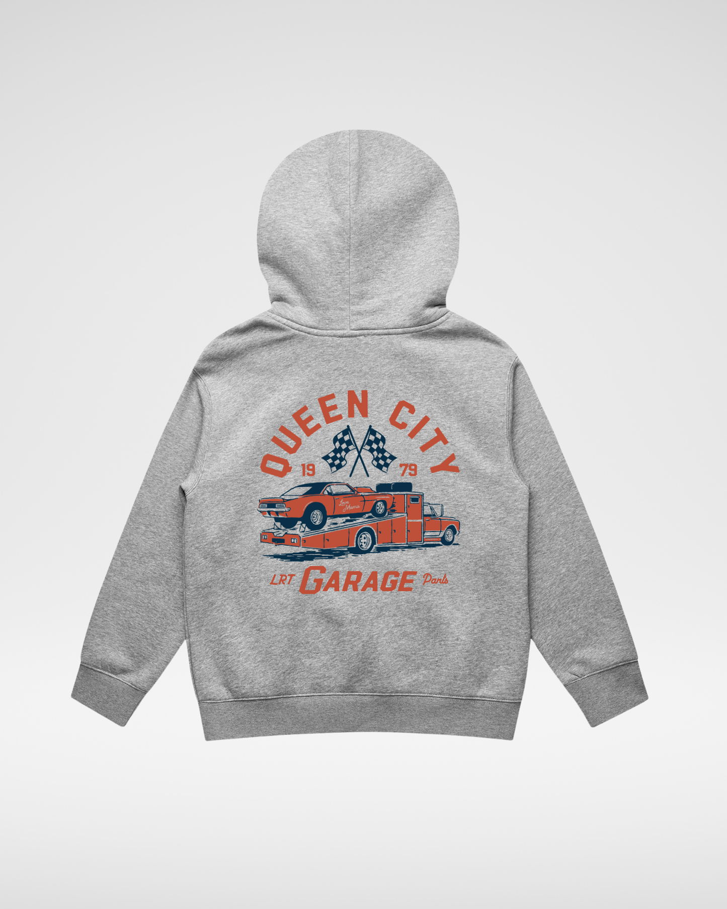 THE QUEEN CITY HOODIE - RECYCLED HEATHER GRAY
