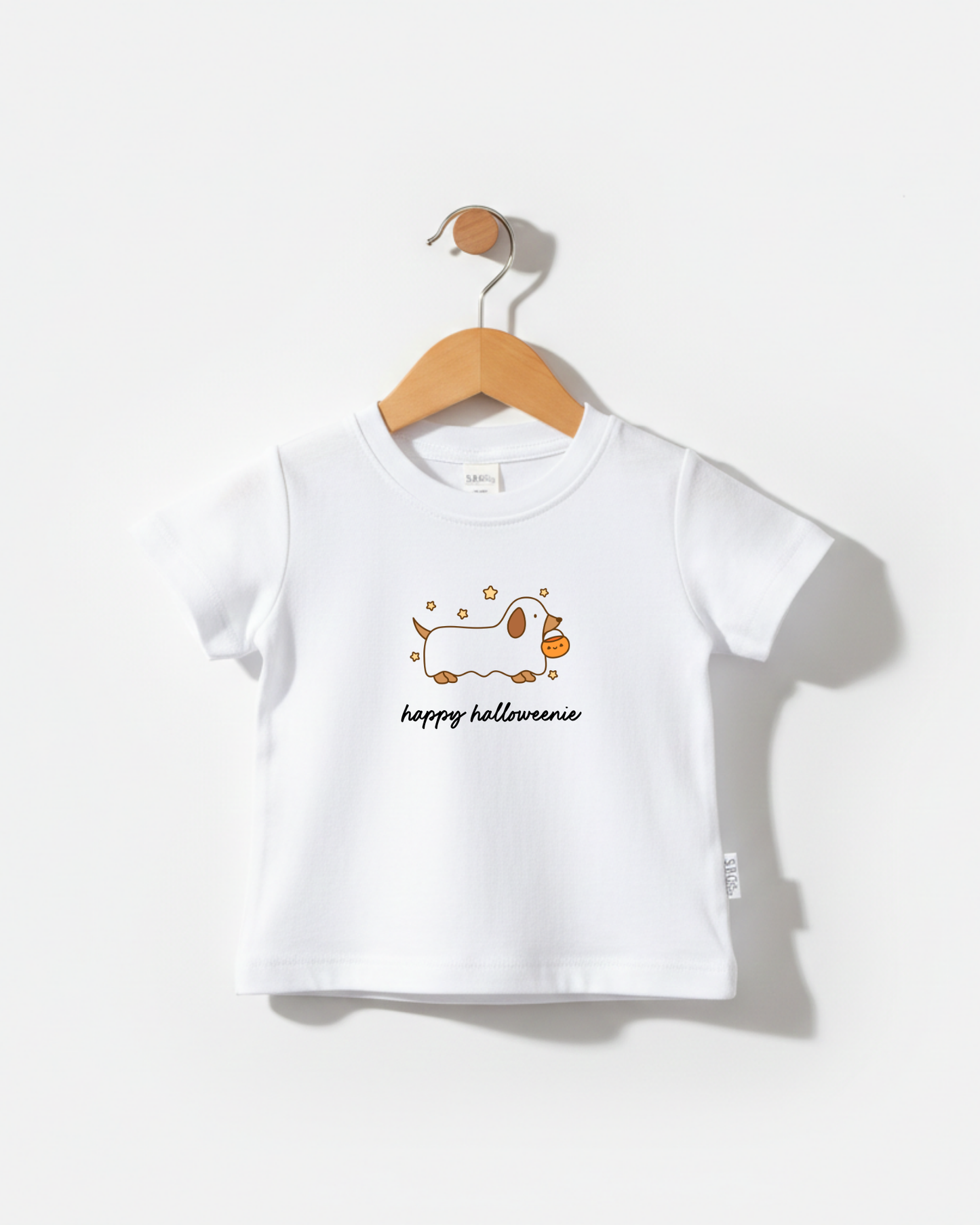 Happy HalloWEENIE Weenie Dog Kids Tee or Sweatshirt