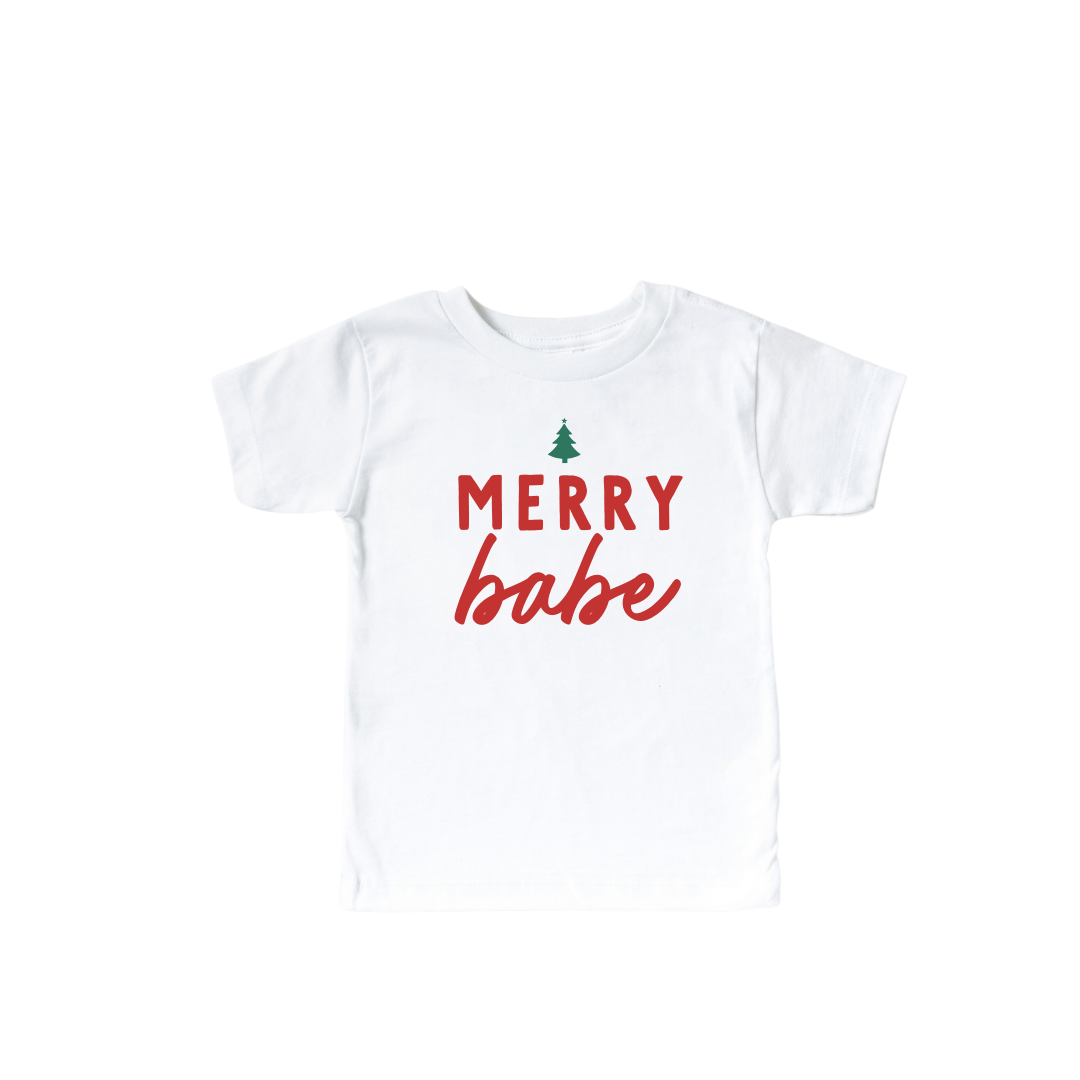 Merry Babe Tree Tee