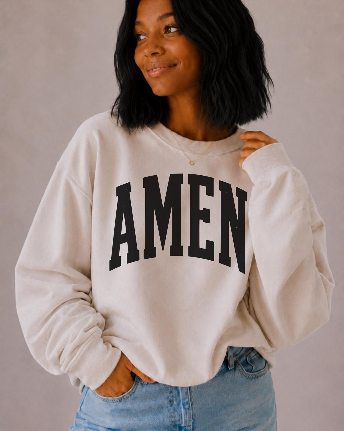 AMEN Varsity Sweatshirt
