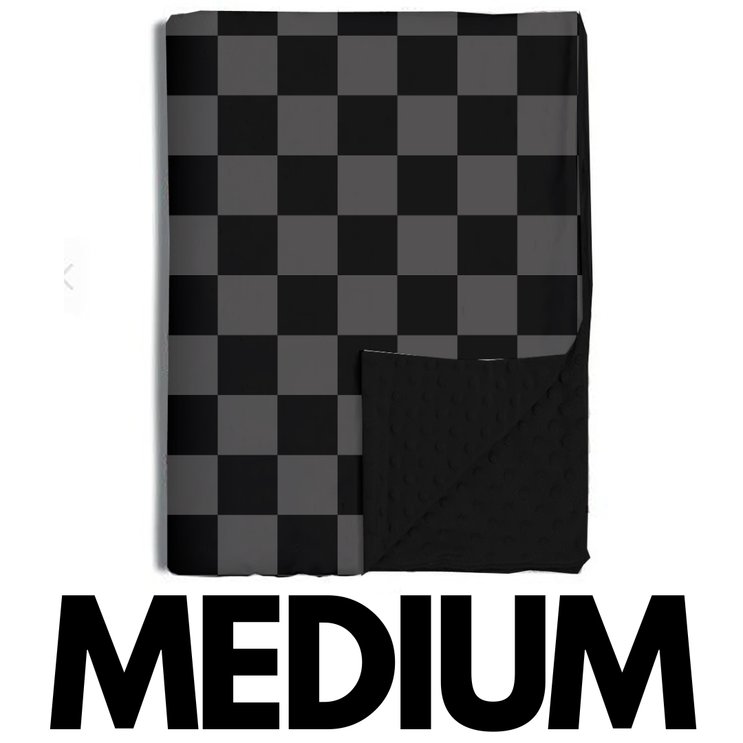 Stealth Checker Blankets / PREORDER: shipping Nov 16 - Dec 9
