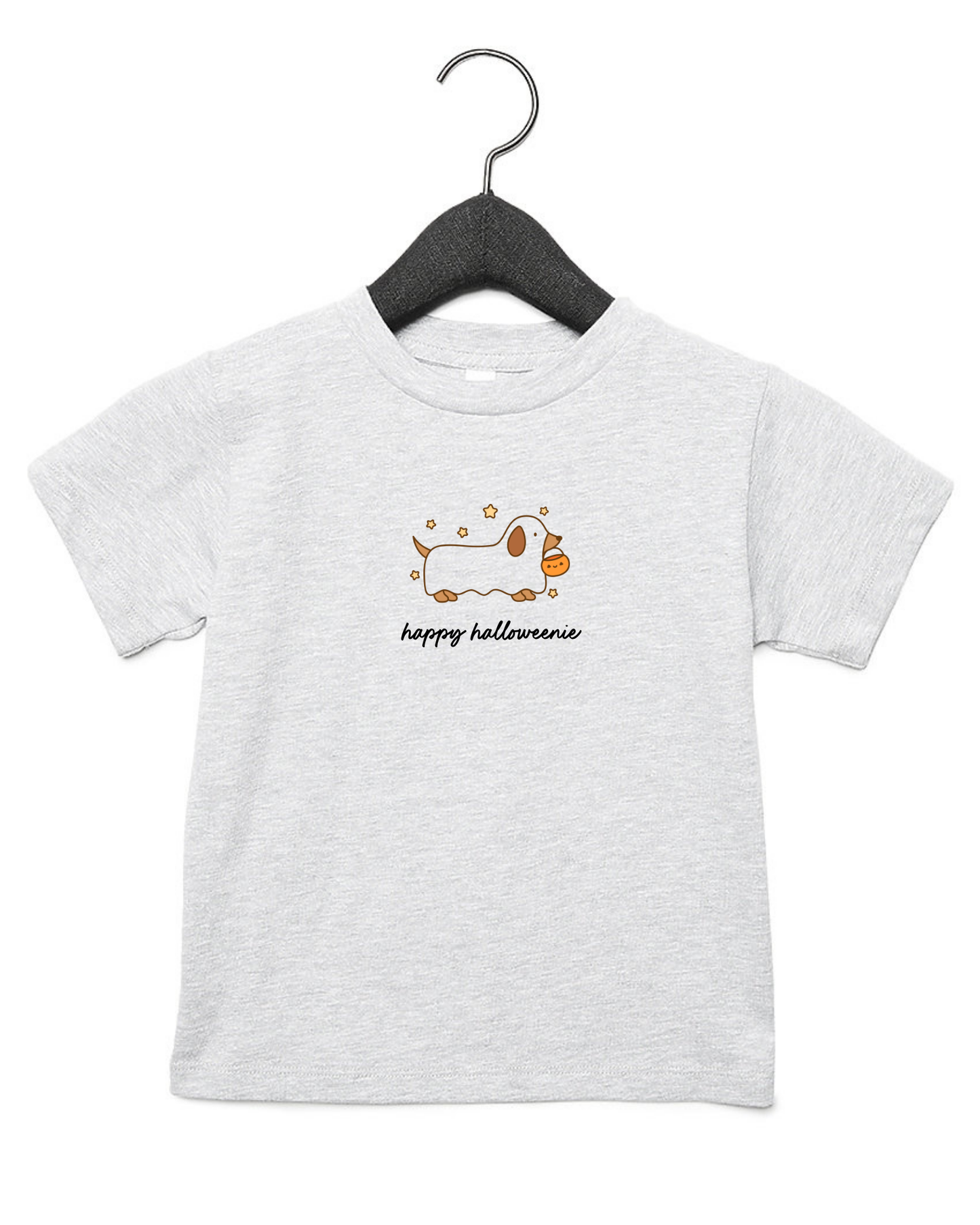 Happy HalloWEENIE Weenie Dog Kids Tee or Sweatshirt
