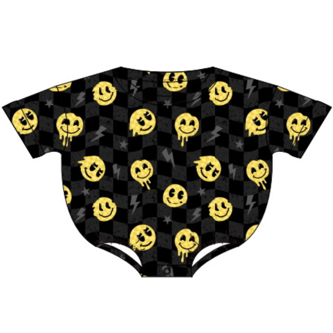 Smiley Speed Bubble Romper