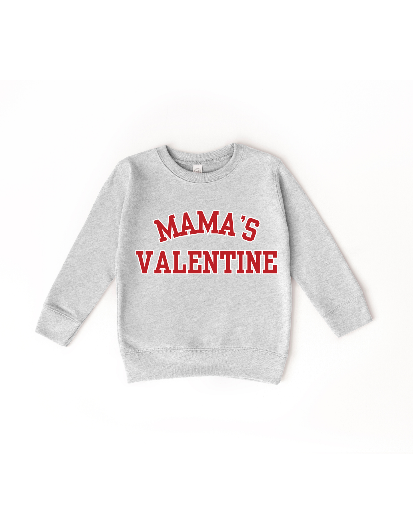 Mama's Valentine Varsity Pullover