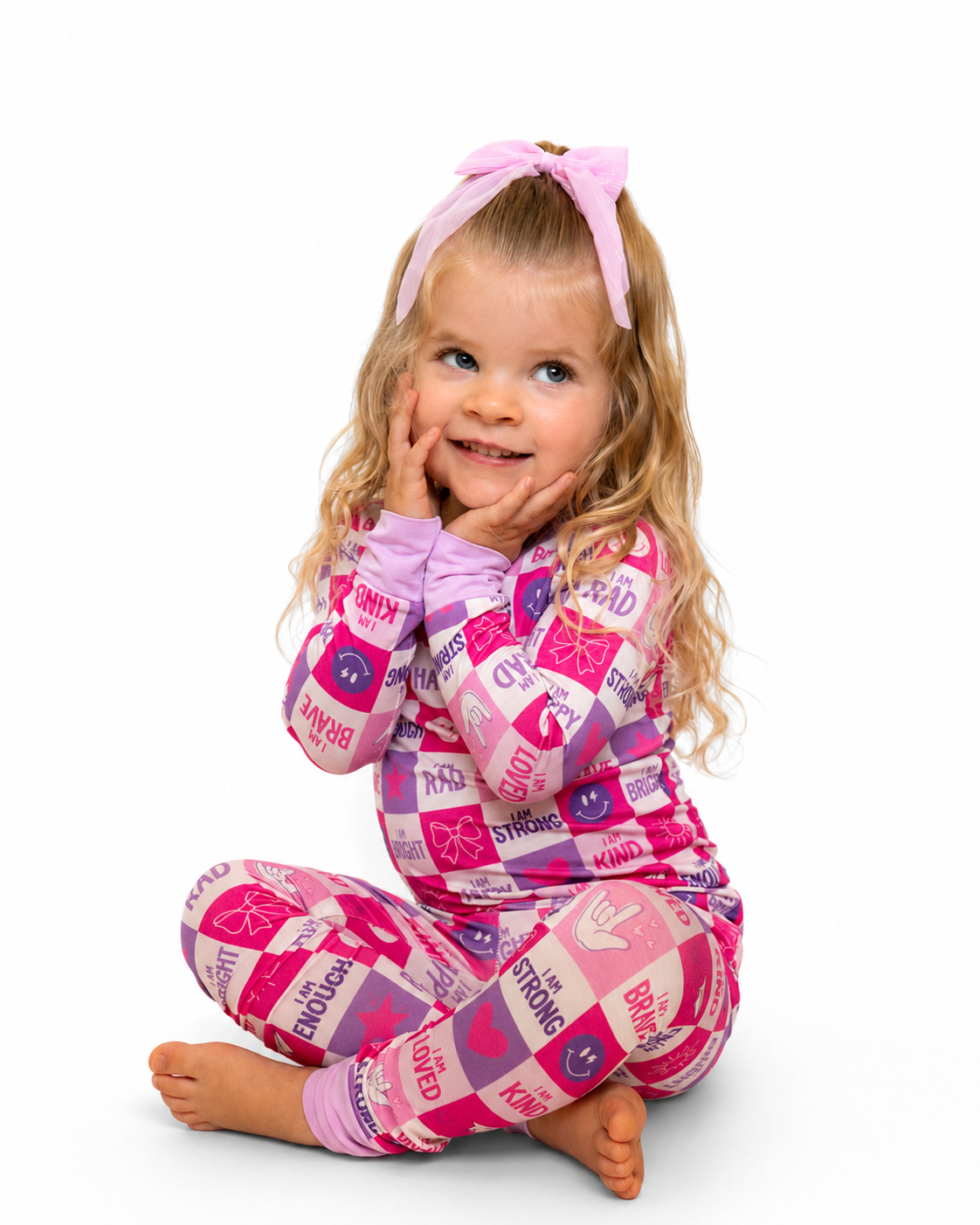 Dream Big Affirmation Pajamas- 2 piece set (G)