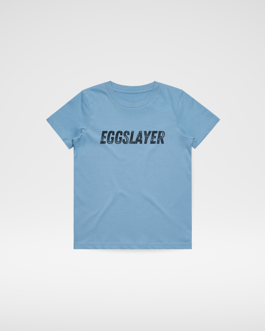 THE EGGSLAYER TEE - CLOUD BLUE