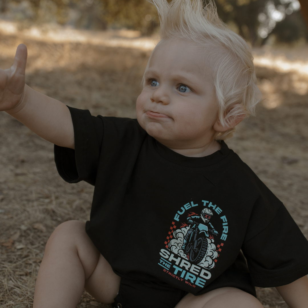 Fuel The Fire Shred The Tire Romper