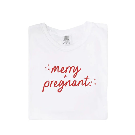 Merry + Pregnant Tee