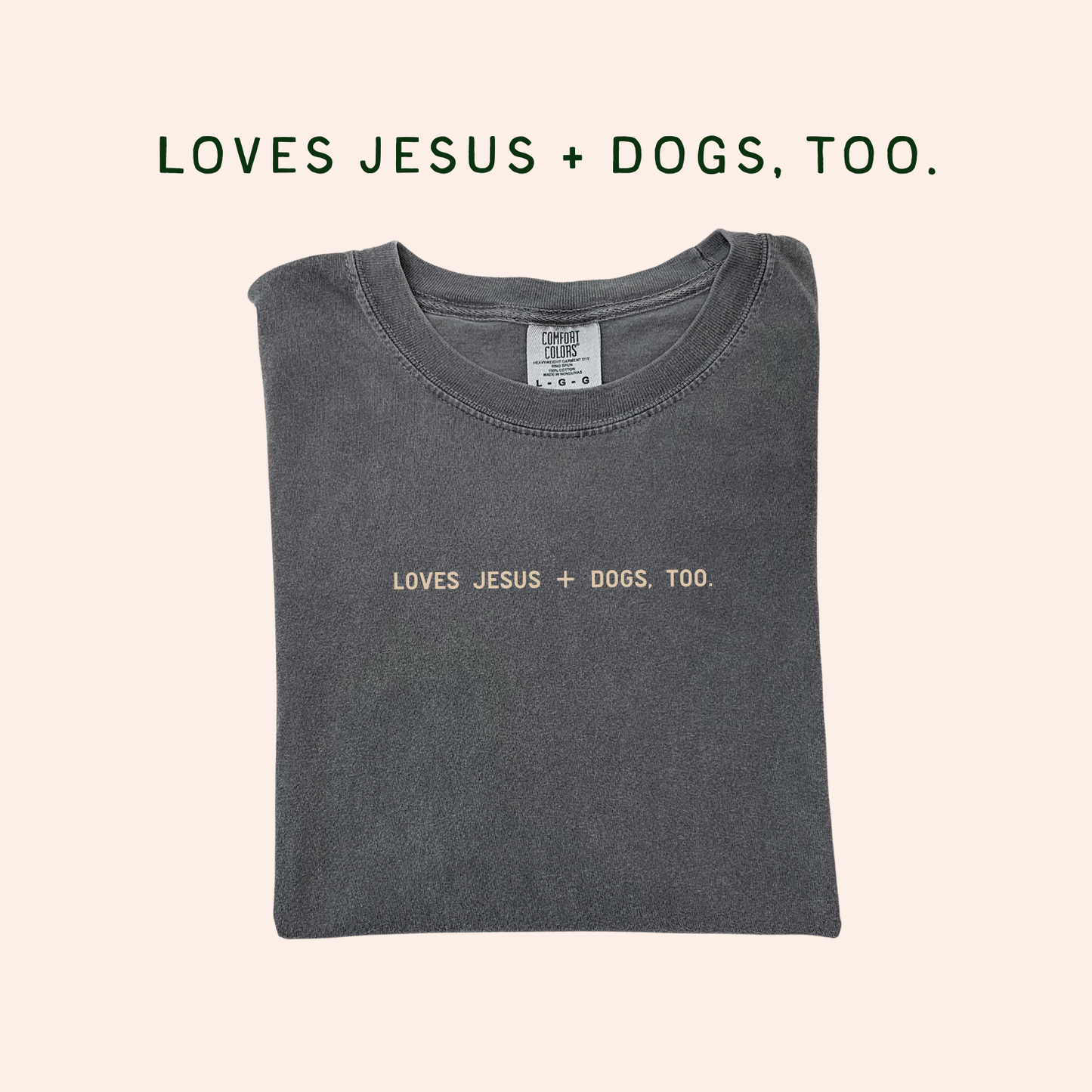 Loves Jesus + Dogs, Too. 🐾