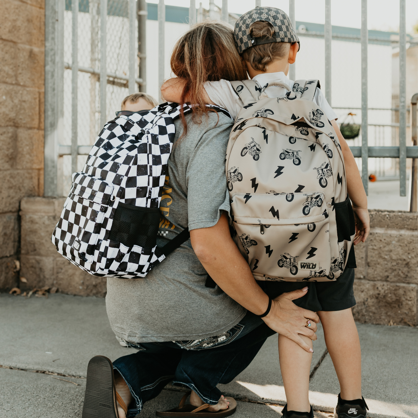 Classic Checker Backpacks