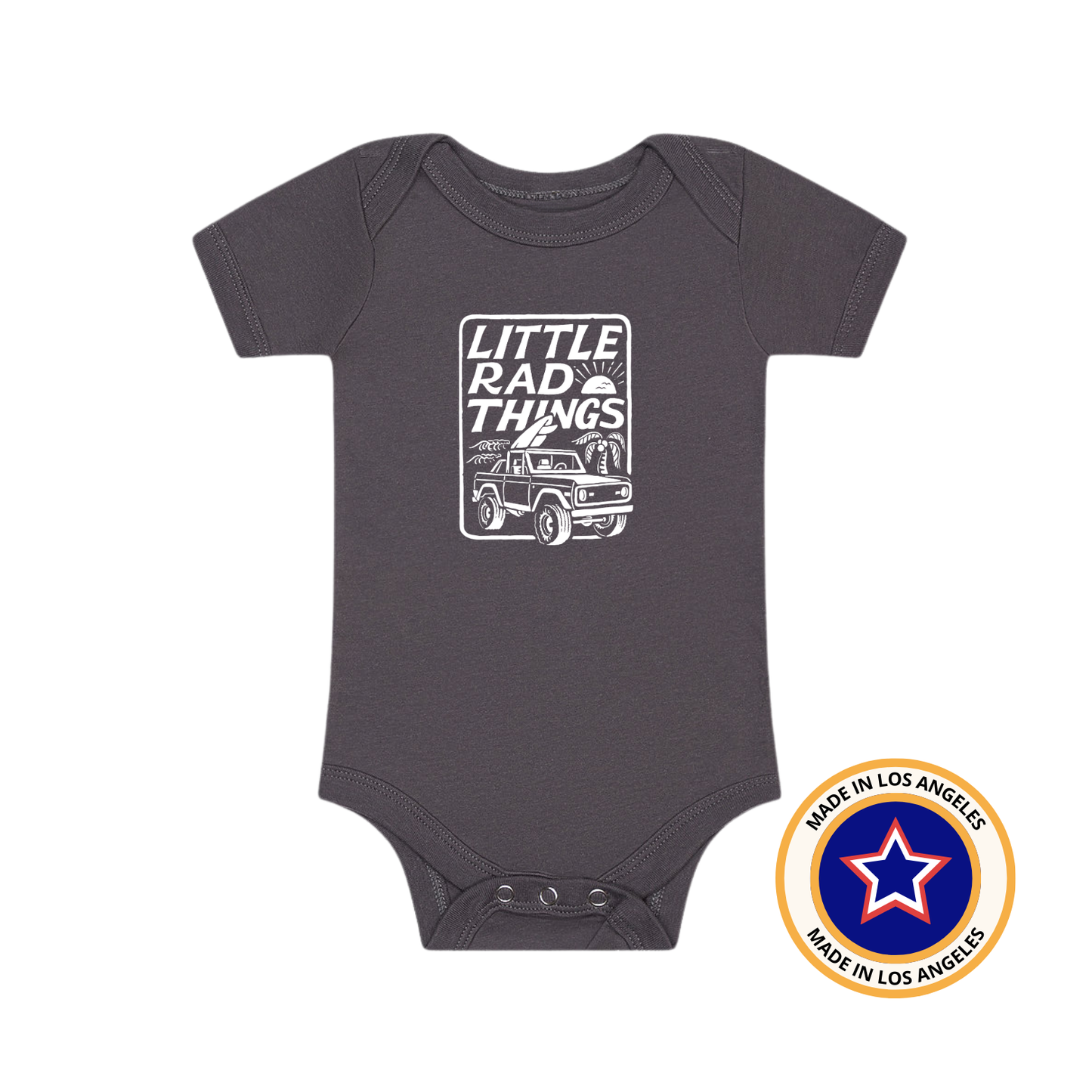 THE BRONCO LRT ONESIE - GREY